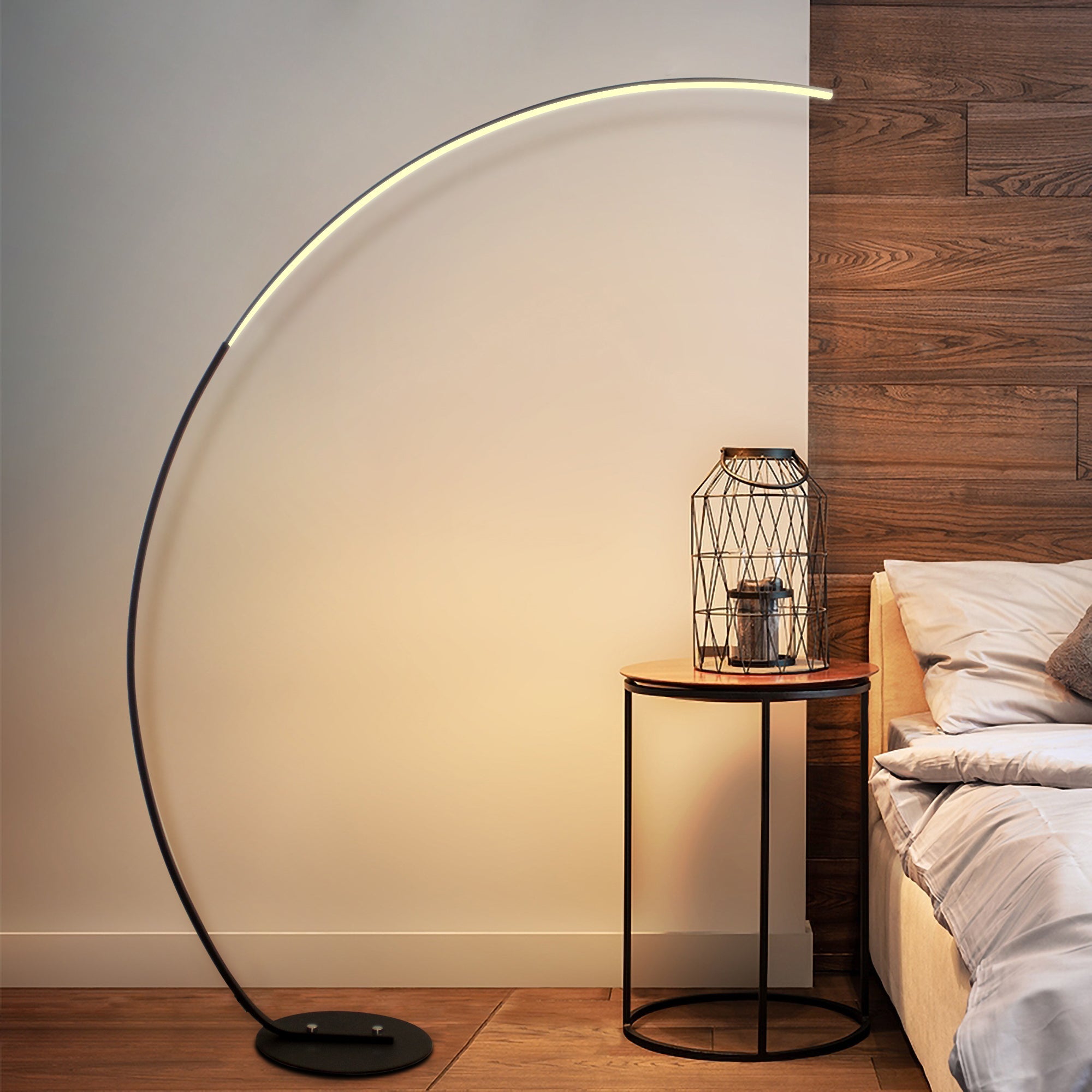 🌈 RGBW Modern Curve Floor Lamp