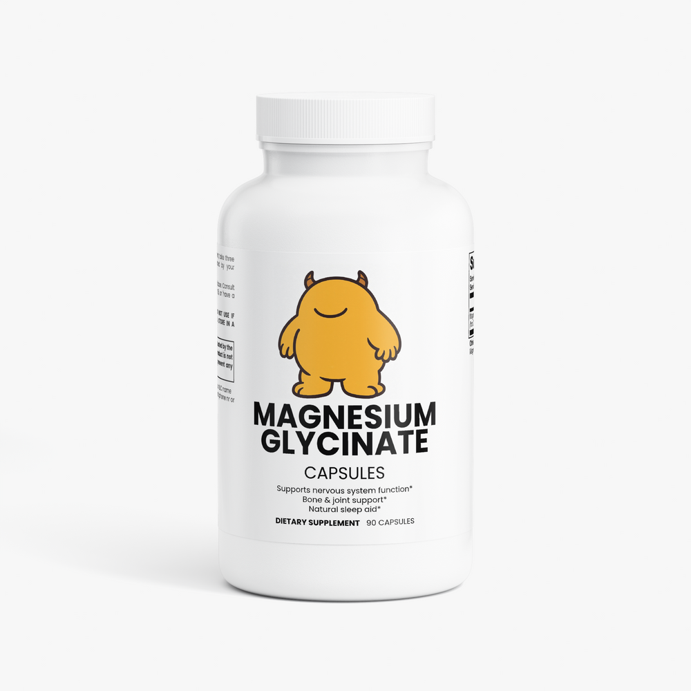 Magnesium Glycinate Capsules - L.A.D.S. branded label