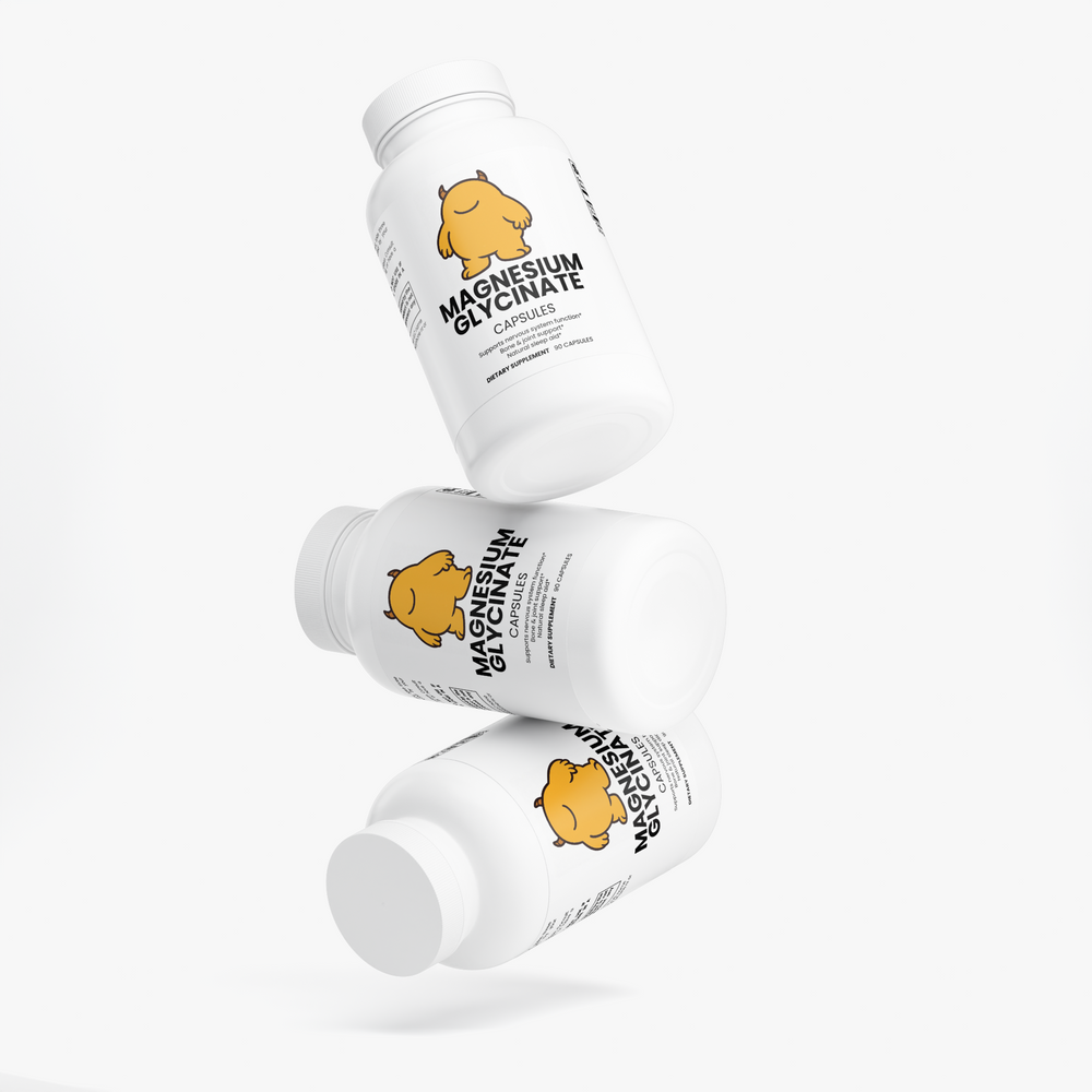Magnesium Glycinate Capsules - angle 4
