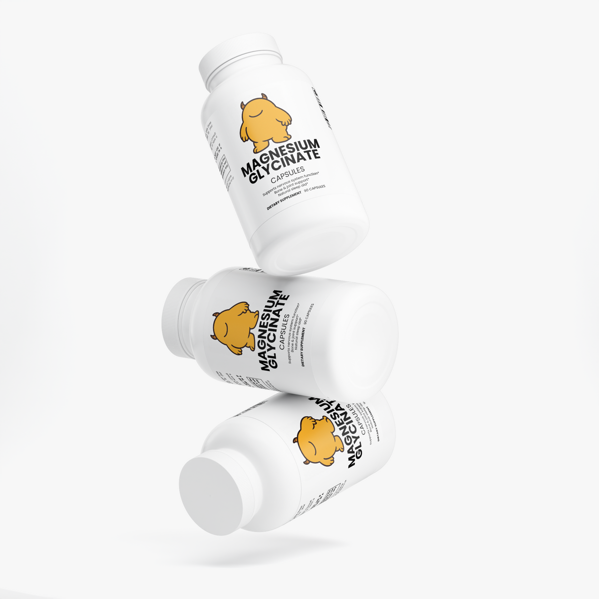 Magnesium Glycinate Capsules - angle 4
