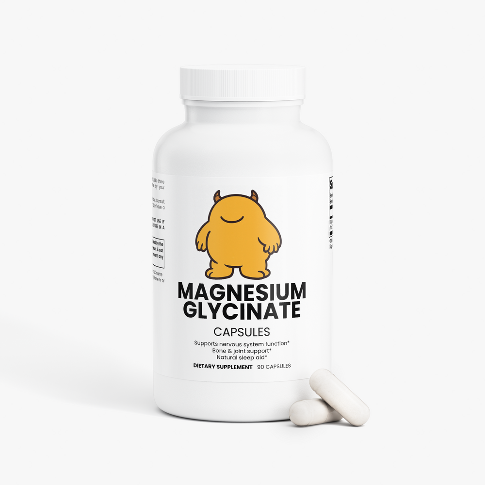 Magnesium Glycinate Capsules - angle 2