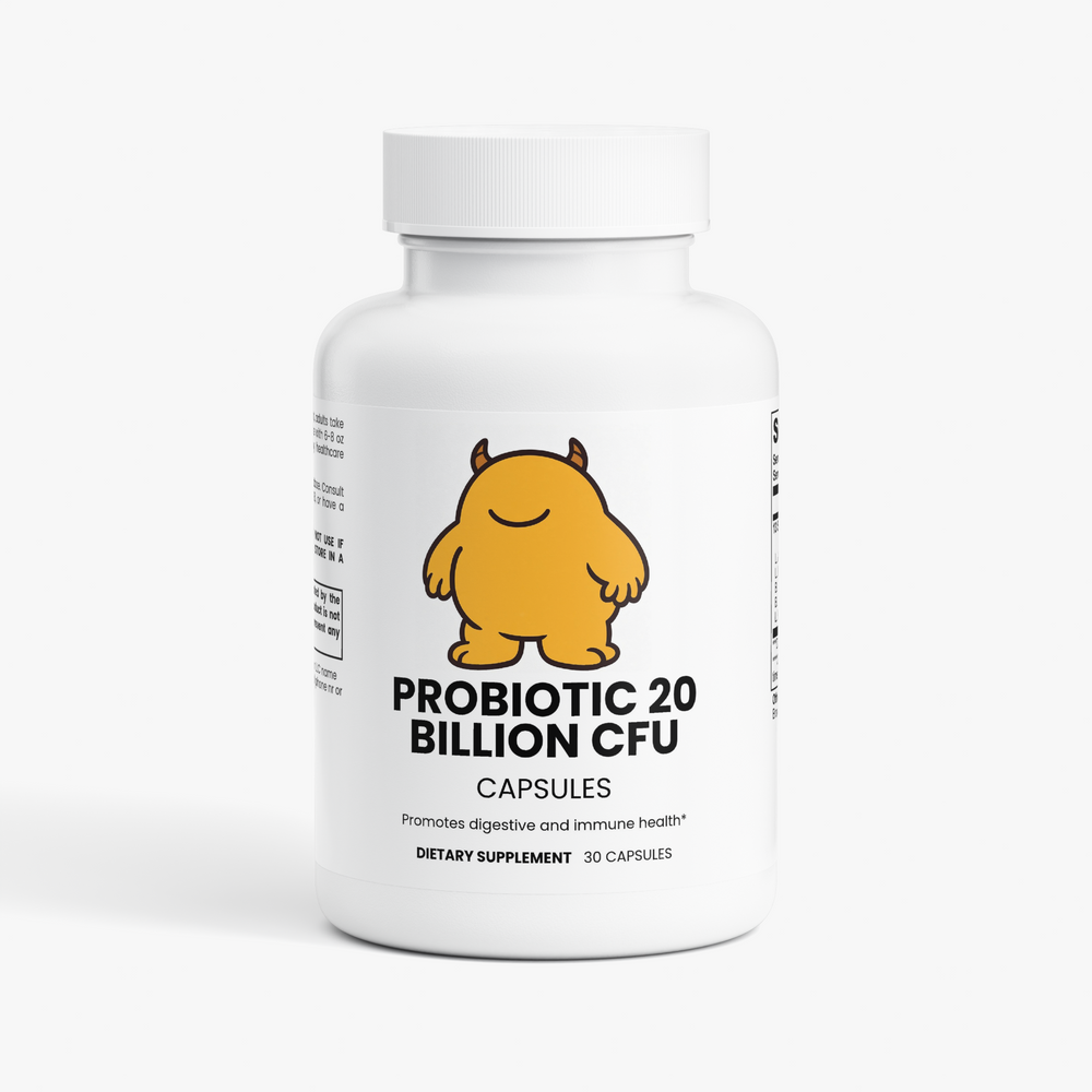 Probiotic 20 Billion CFU Capsules - L.A.D.S. branded label