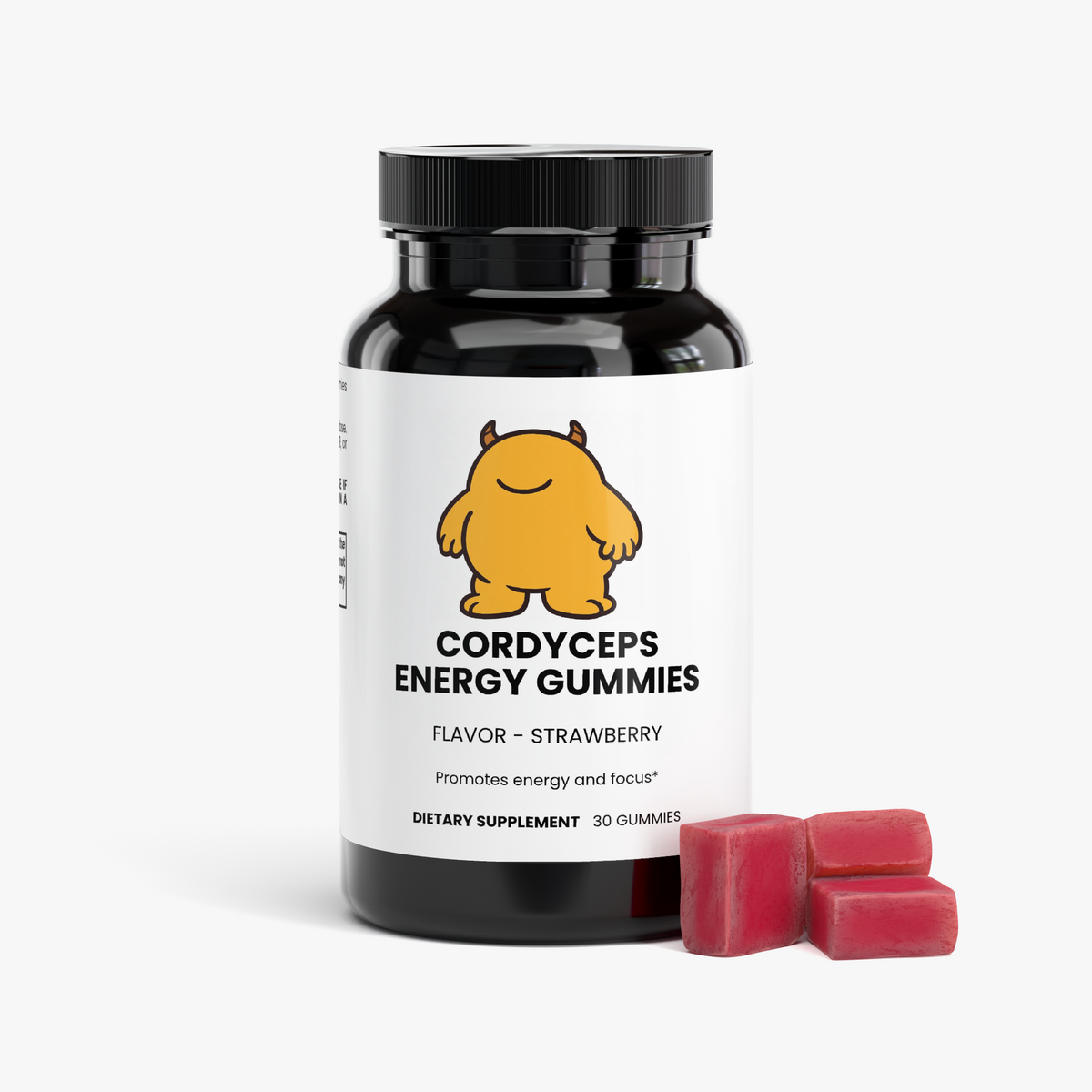 Cordyceps Energy Gummies - angle 2