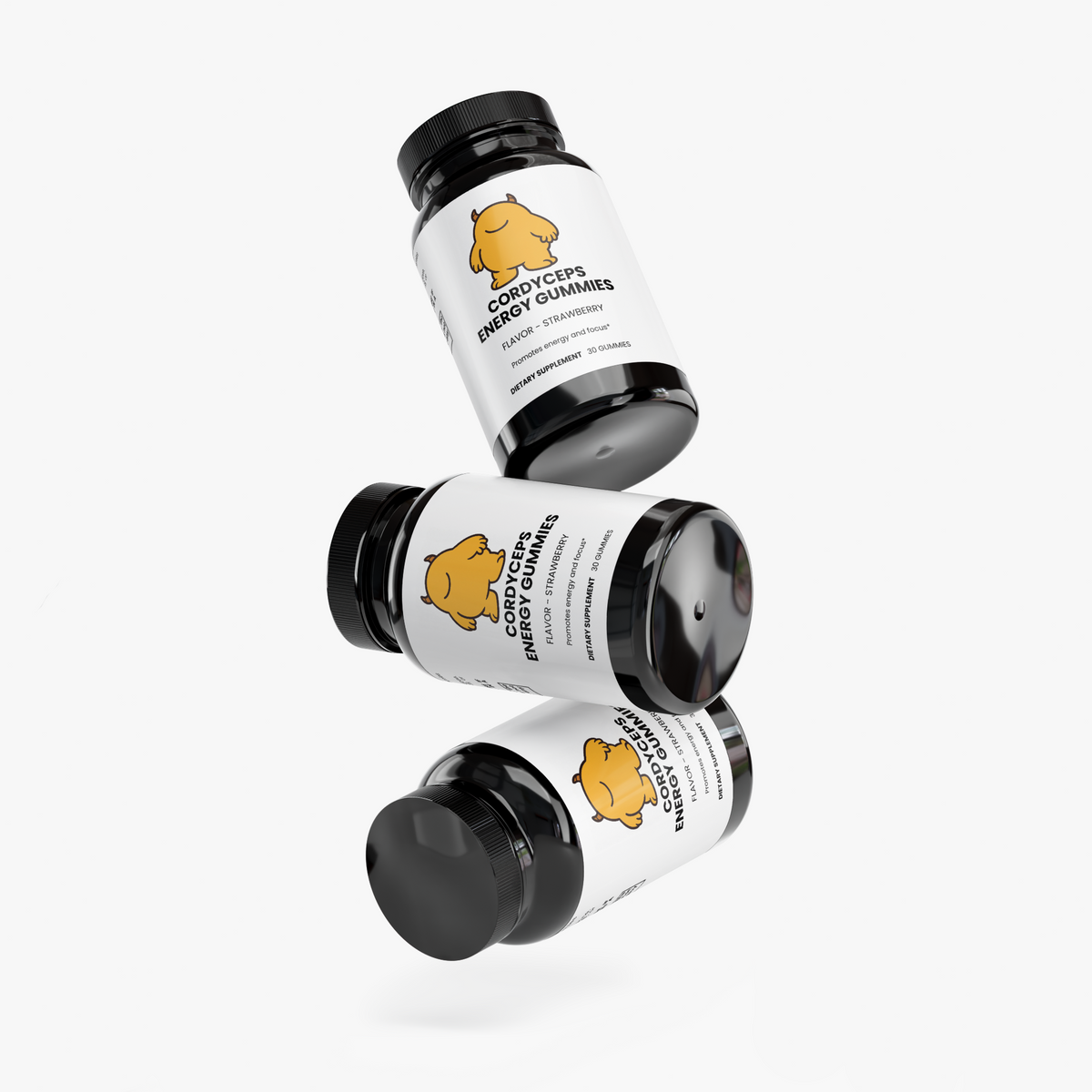 Cordyceps Energy Gummies - angle 4