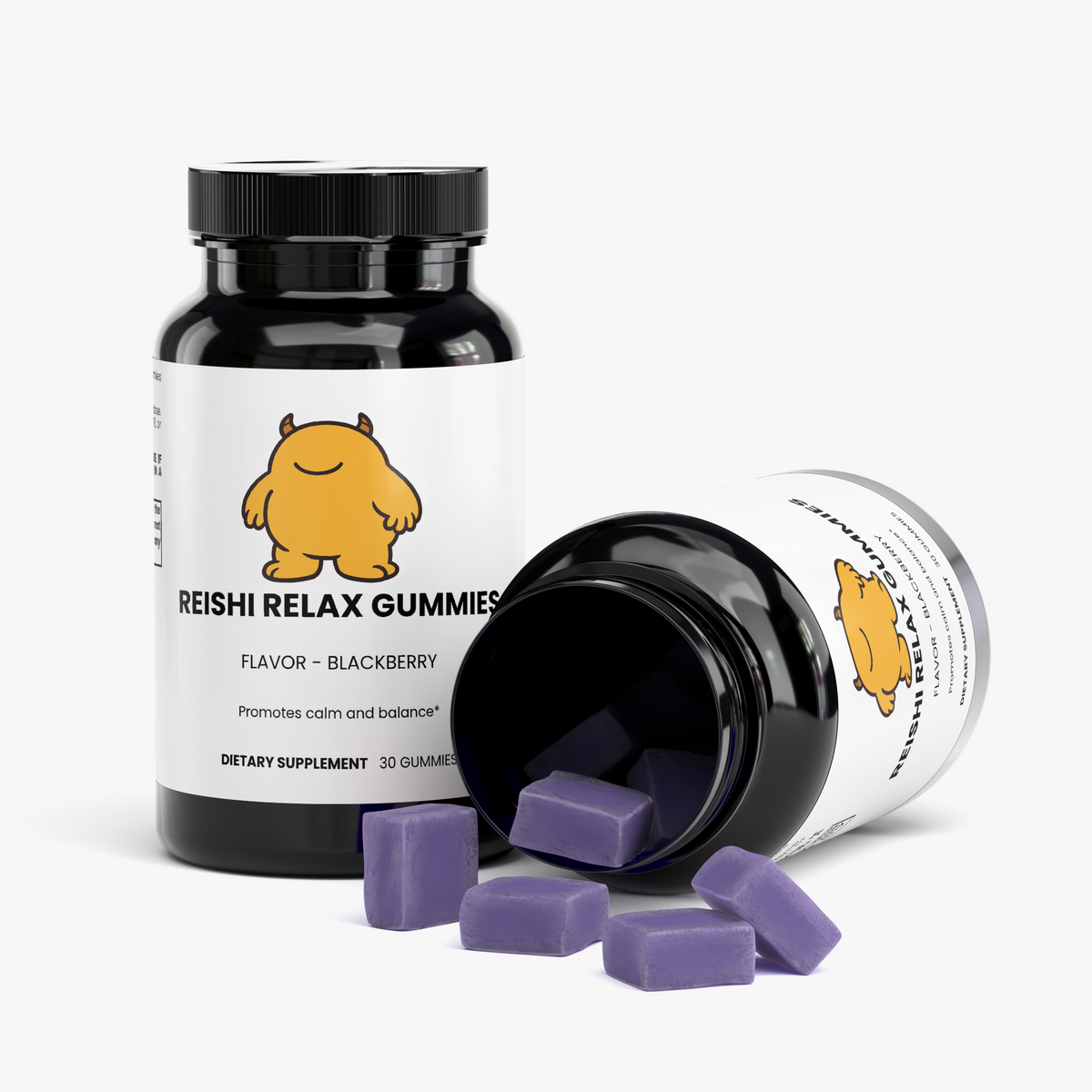 Reishi Relax Gummies - angle 3