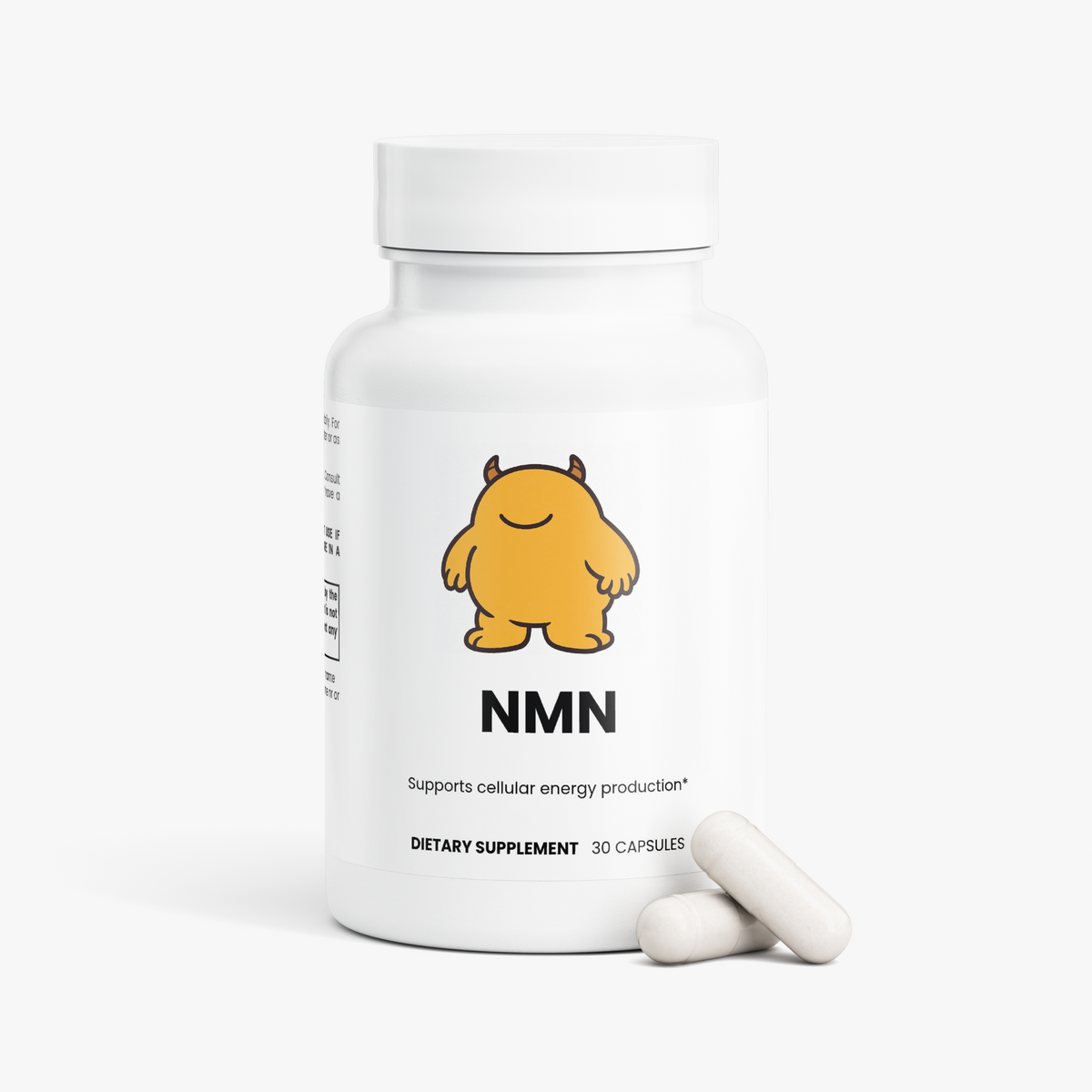 NMN Capsules - branded angle 2