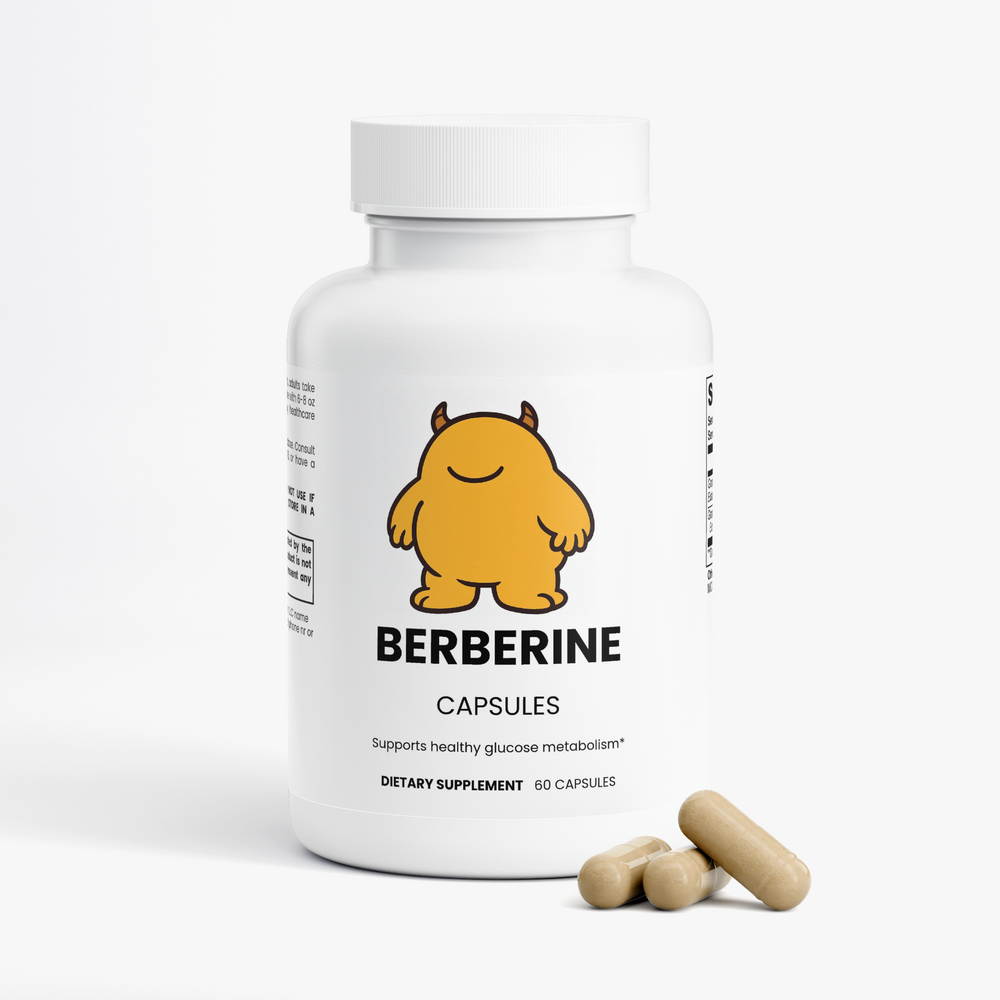 Berberine Capsules - branded angle 2