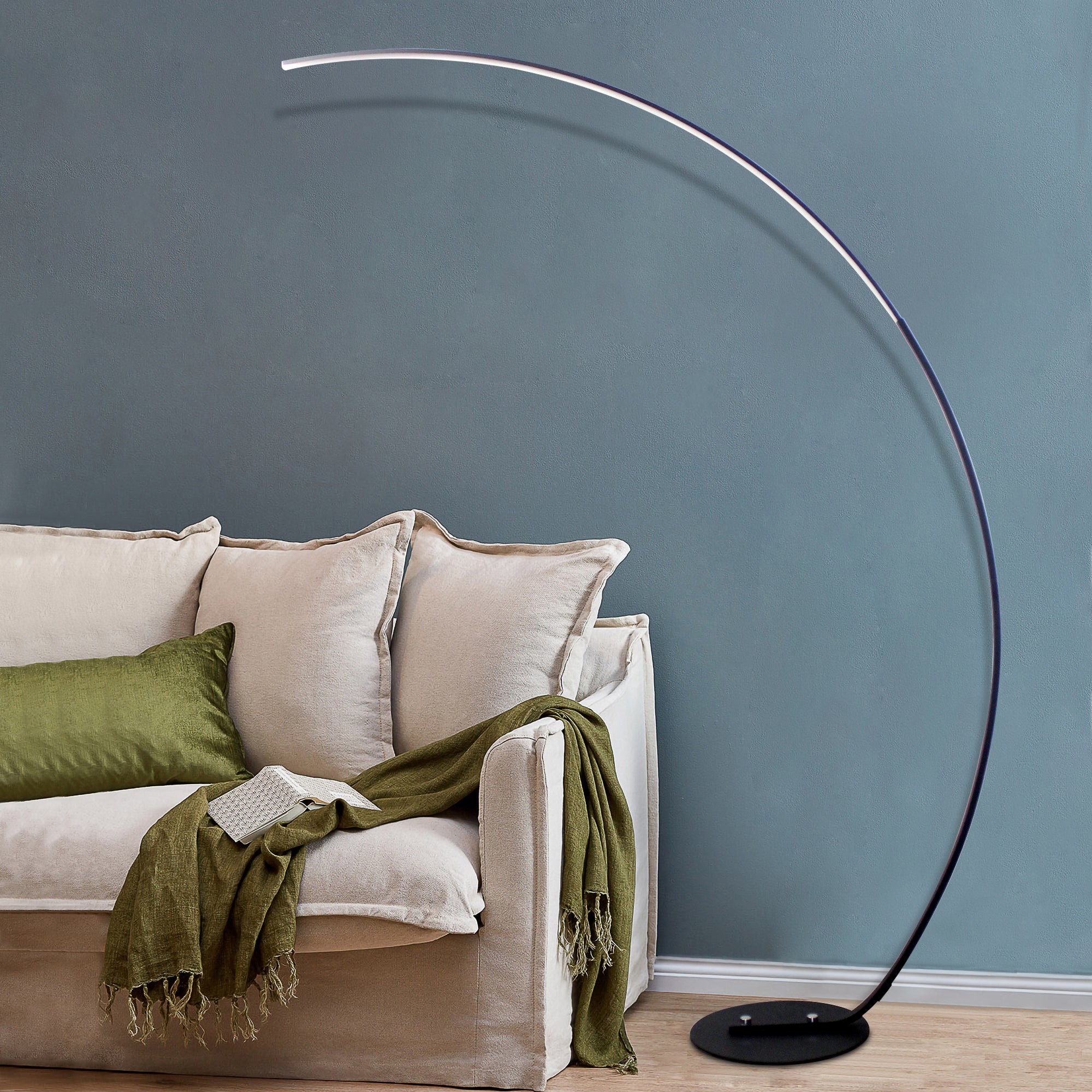 🌈 RGBW Modern Curve Floor Lamp