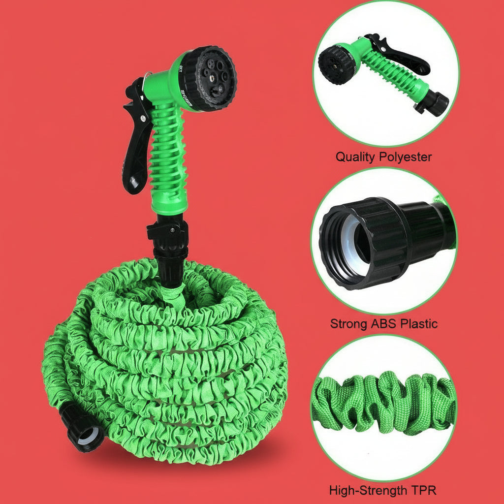 Expandable Garden Hose – Lightweight, Durable & Tangle‑Free
