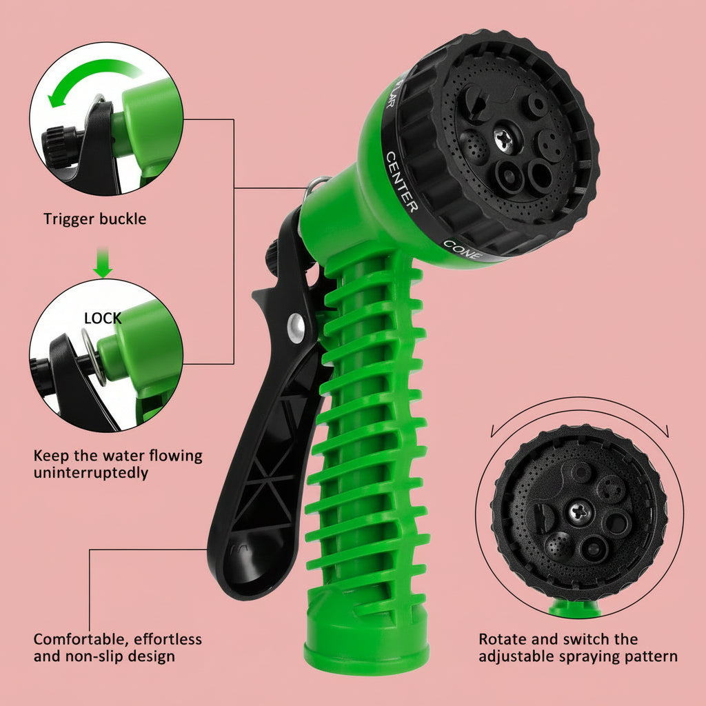 Expandable Garden Hose – Lightweight, Durable & Tangle‑Free