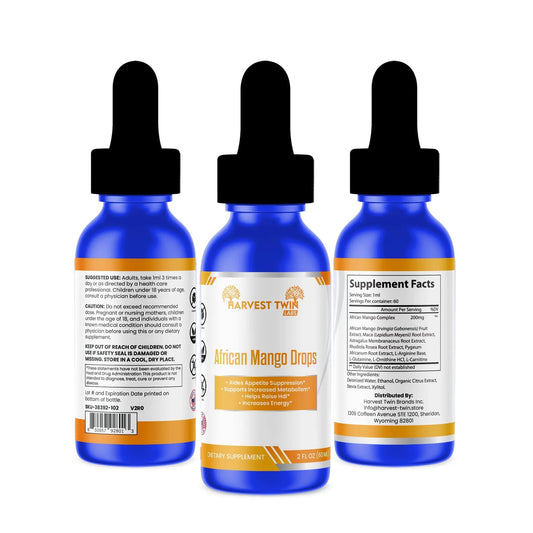 African Mango Drops - Natural Weight Loss Supplement with Metabolism