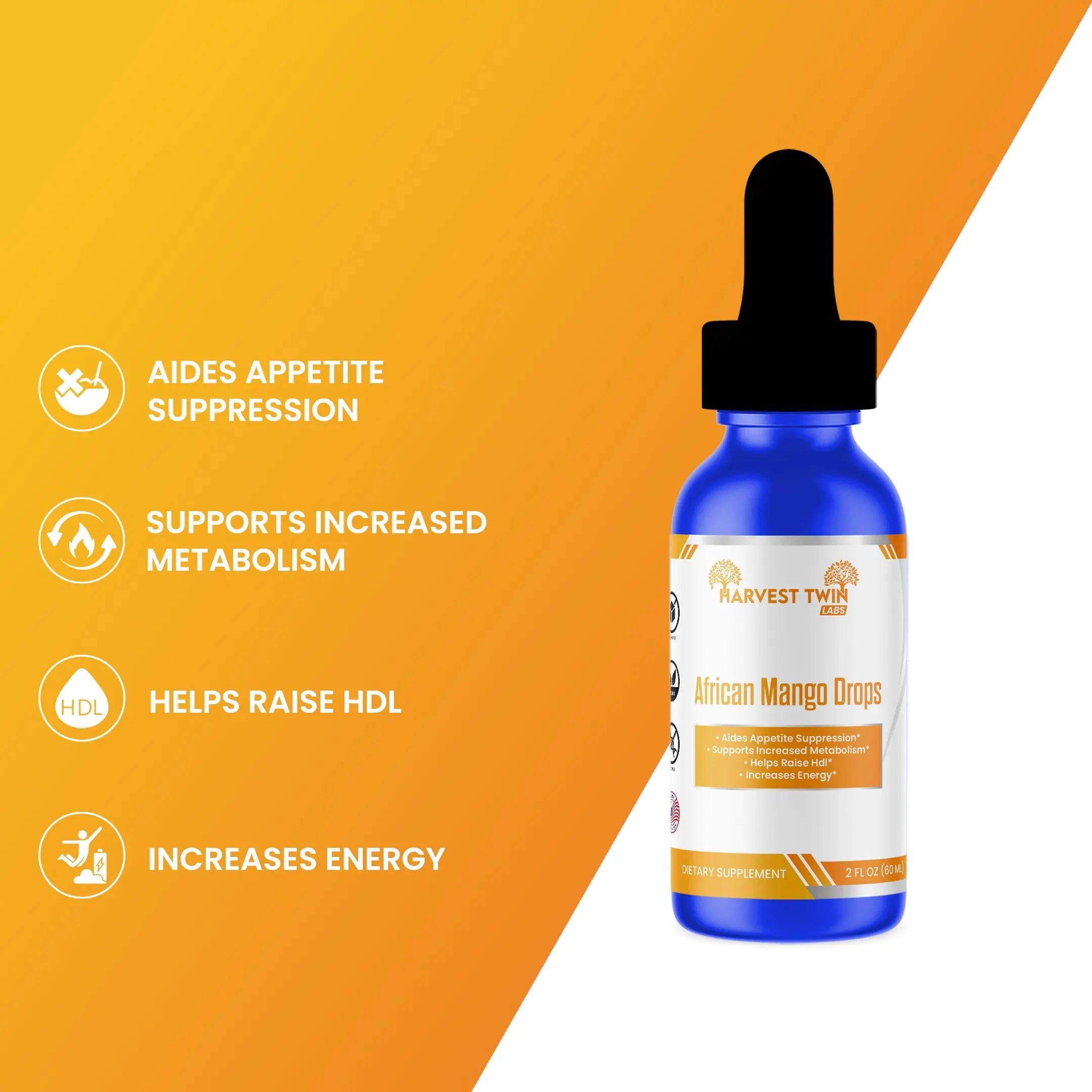 African Mango Drops - Natural Weight Loss Supplement with Metabolism