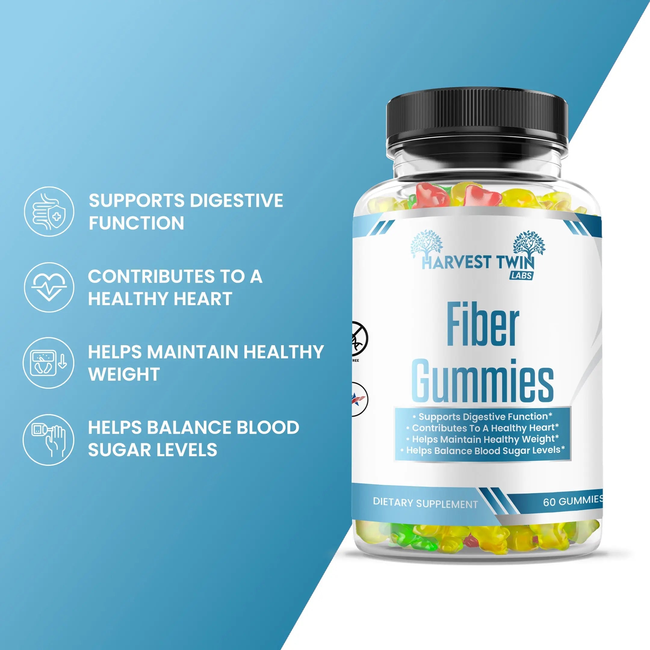 Fiber Gummies- Fiber Supplement
