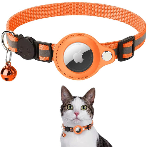 🐾 Reflective Airtag Case Collar