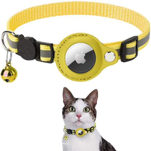 🐾 Reflective Airtag Case Collar