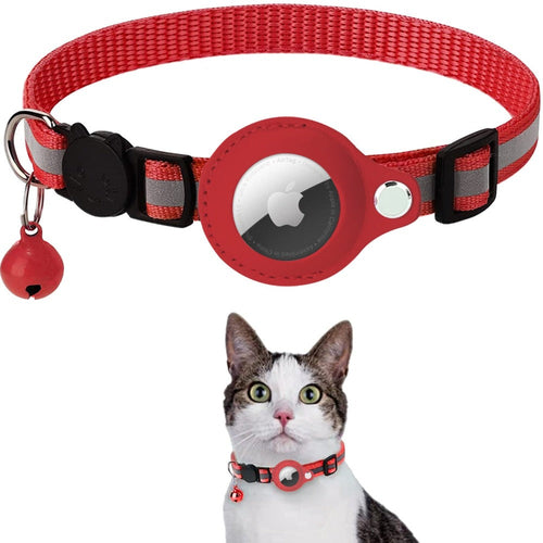 🐾 Reflective Airtag Case Collar
