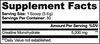 Creatine Monohydrate Powder - product information graphic