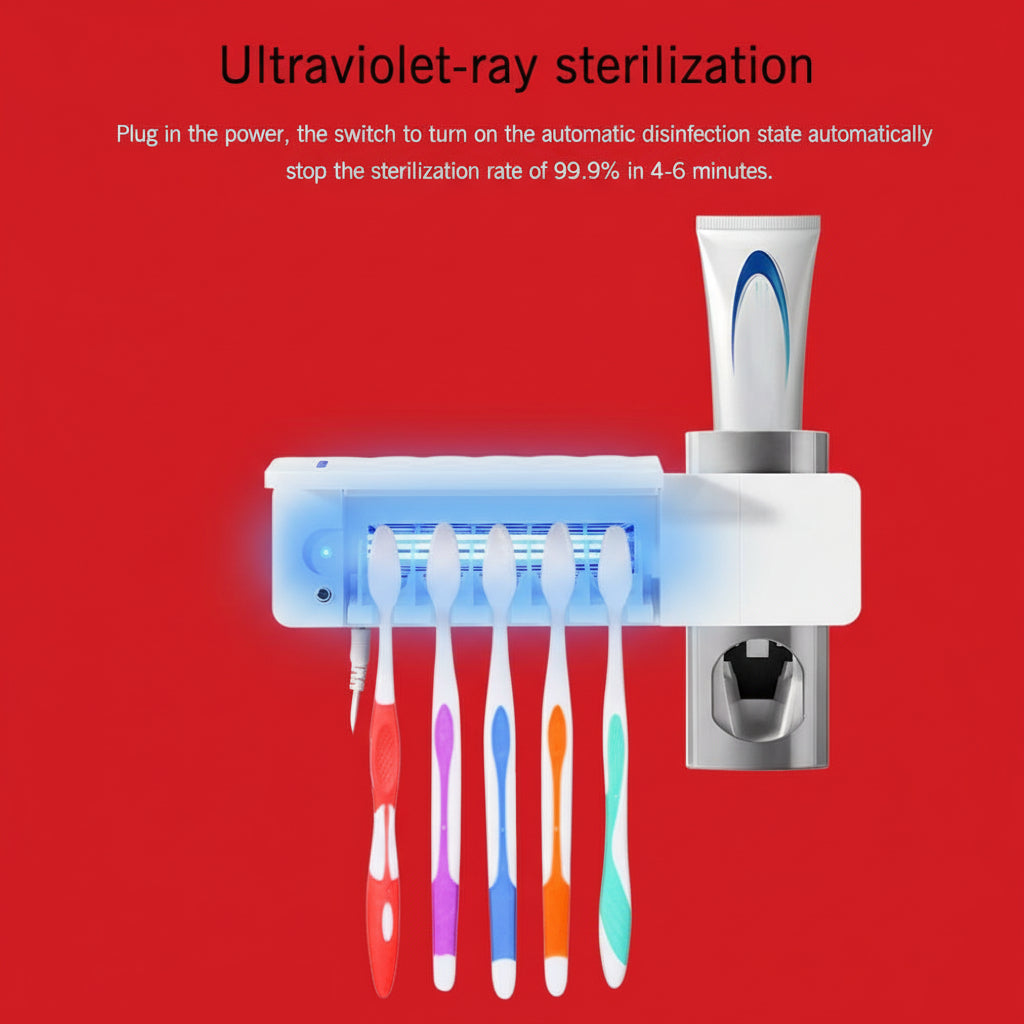 Anti-bacteria UV Automatic Toothbrush Sterilizer