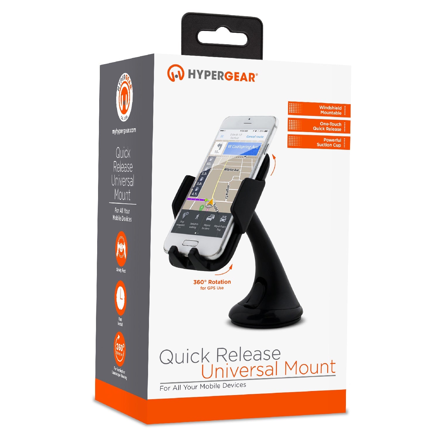 📱 HyperGear Quick Release Universal Mount