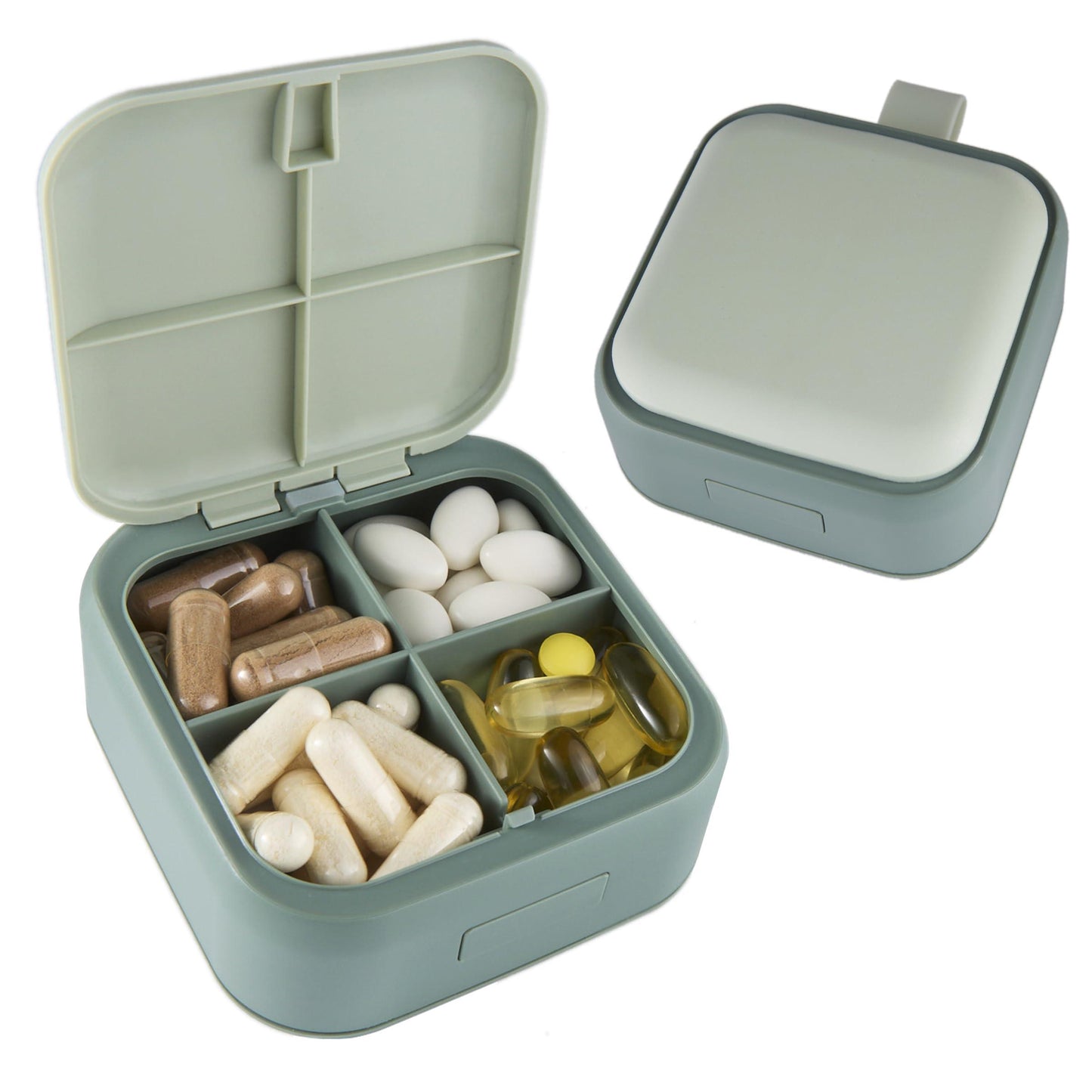 ✨ Aesthetic Travel Pill Organizer