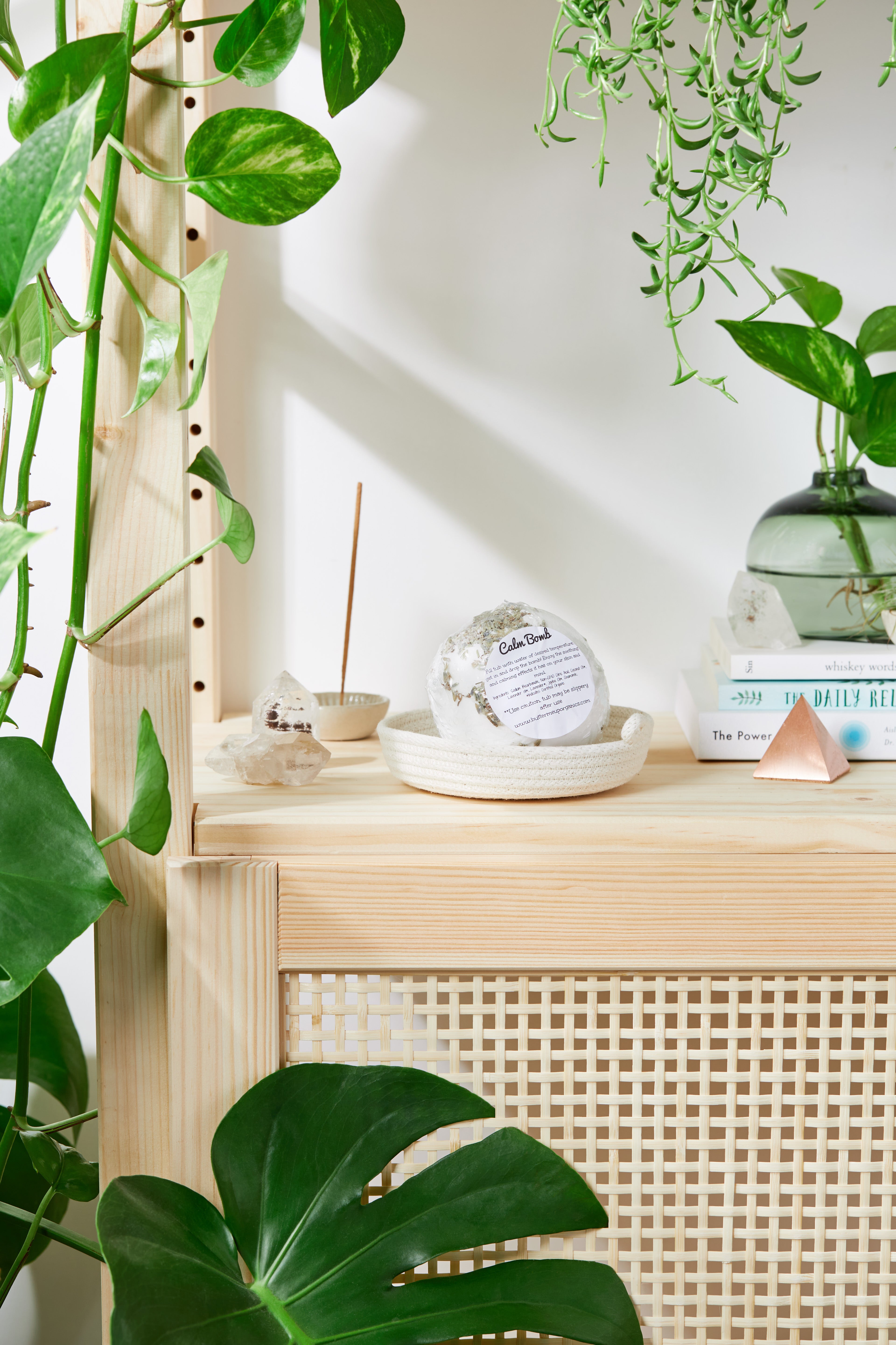 Organic Bath Bomb Calm Bomb