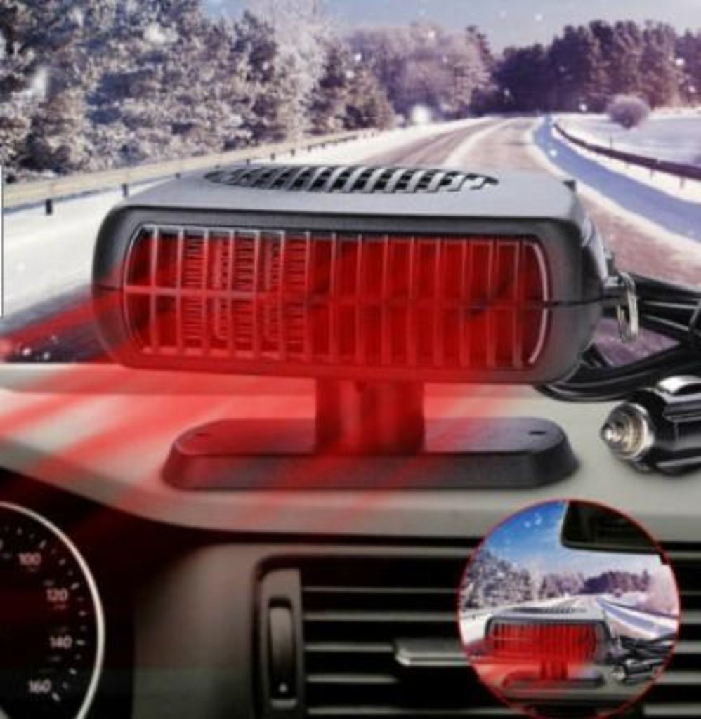 ❄️🔥 2‑in‑1 Car Heater & Windshield Defroster