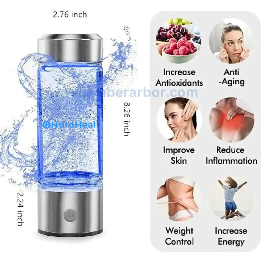 💧 Hydrogen Water Bottle – Portable Hydrogen‑Infused Water Generator